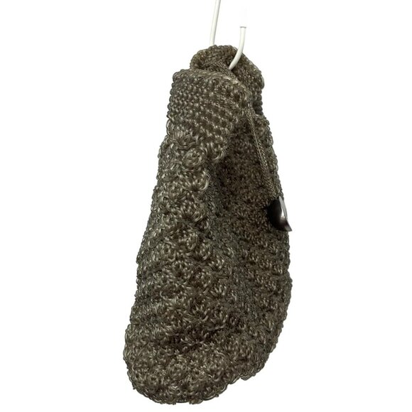 Auth FURLA - Brown Clear Rubber Vinyl Tote Bag - Picture 5 of 9